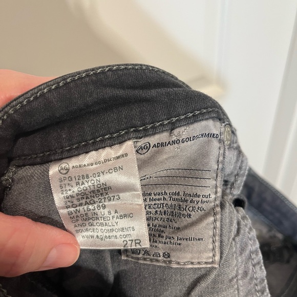 AG by Adriano Goldschmied The Legging Super Skinny Stretch Jeans size 27R - Picture 3 of 3